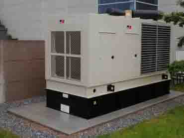 Power backup generator unit